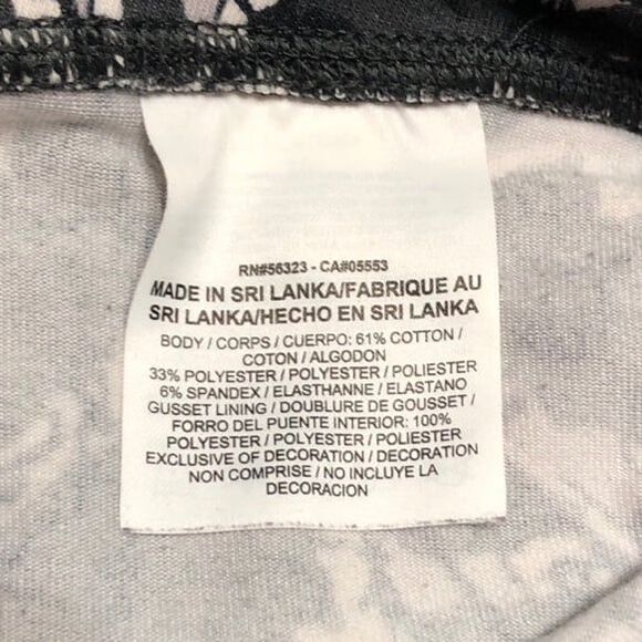 Women’s Nike Dri Fit Athletic Crop Leggings Size XS Black Retro - Picture 7 of 7